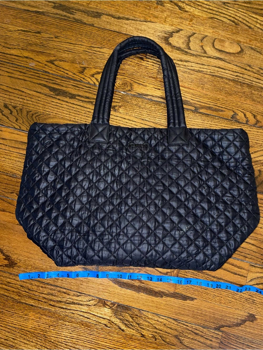 MZ Wallace large metro  Quilted Black Tote Bag